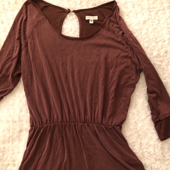 Maroon comfy romper - Picture 2 of 4